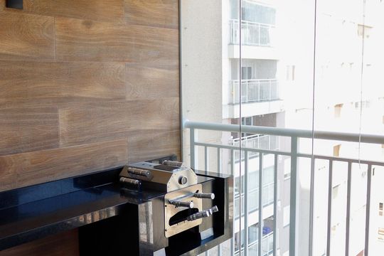 Sacada de apartamento à venda com 2 quartos, 50m² em Jardim Roberto, Osasco