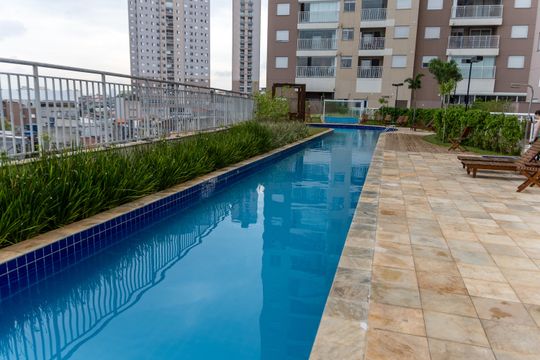 Área comum - Piscina de apartamento à venda com 2 quartos, 50m² em Jardim Roberto, Osasco
