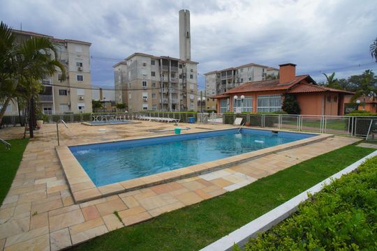 Área comum - Piscina de apartamento à venda com 2 quartos, 53m² em Humaitá, Porto Alegre