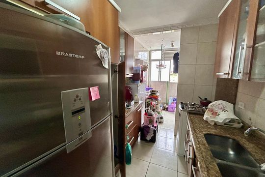 Cozinha de apartamento à venda com 3 quartos, 78m² em Macedo, Guarulhos