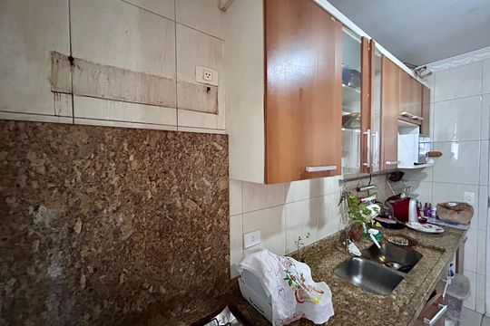 Cozinha de apartamento à venda com 3 quartos, 78m² em Macedo, Guarulhos