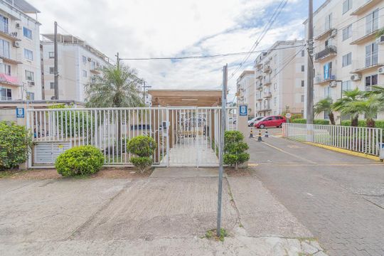 Fachada de apartamento para alugar com 2 quartos, 60m² em Santos Dumont, São Leopoldo