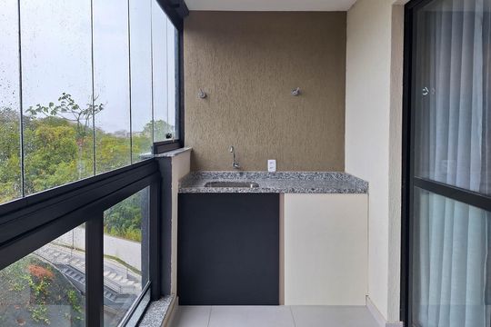 Varanda de kitnet/studio à venda com 1 quarto, 38m² em Ingá, Niterói