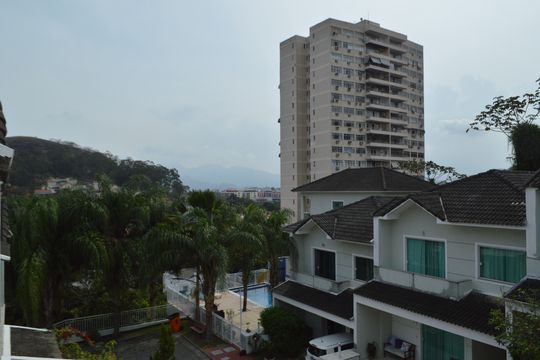 Vista da Varanda da Suíte 4 de casa de condomínio para alugar com 4 quartos, 188m² em Freguesia (jacarepaguá), Rio de Janeiro