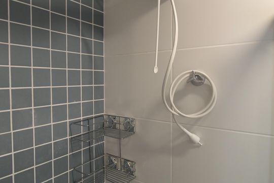 Banheiro da Suíte de kitnet/studio para alugar com 1 quarto, 24m² em Vila Olímpia, São Paulo