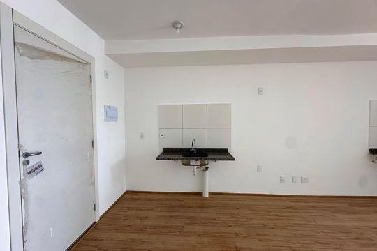 Cozinha de kitnet/studio para alugar com 1 quarto, 30m² em Santo Cristo, Rio de Janeiro