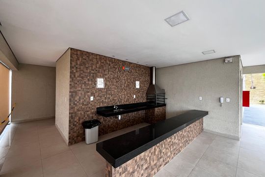 Área comum de apartamento para alugar com 2 quartos, 45m² em Cerejeira (justinópolis), Ribeirão das Neves