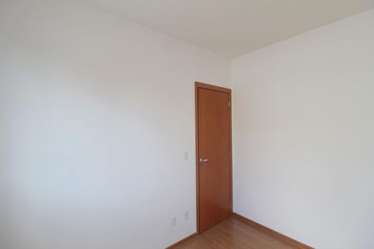 Quarto 1 de apartamento para alugar com 2 quartos, 45m² em Cerejeira (justinópolis), Ribeirão das Neves