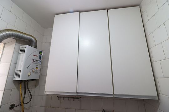 Cozinha  de apartamento à venda com 1 quarto, 35m² em Petrópolis, Porto Alegre