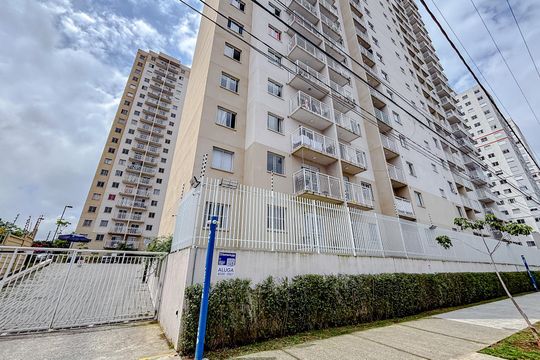 Fachada com Placa de apartamento para alugar com 1 quarto, 28m² em Penha de França, São Paulo