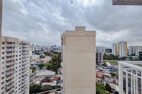 Vista da Suíte de apartamento para alugar com 1 quarto, 28m² em Penha de França, São Paulo