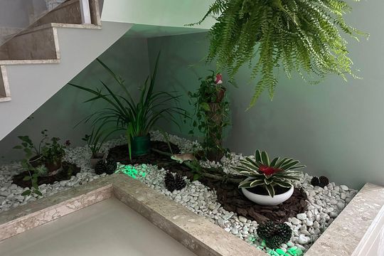 Sala de casa de condomínio à venda com 3 quartos, 350m² em Jacarepaguá, Rio de Janeiro