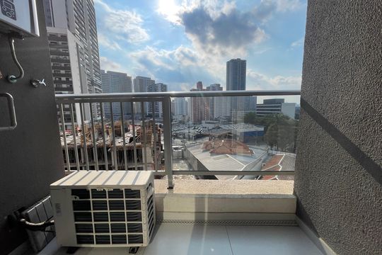 Varanda do Studio de kitnet/studio para alugar com 1 quarto, 30m² em Butantã, São Paulo