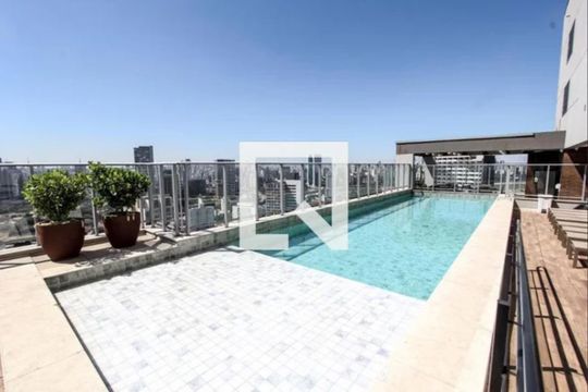 Área comum - Piscina de kitnet/studio para alugar com 1 quarto, 30m² em Butantã, São Paulo