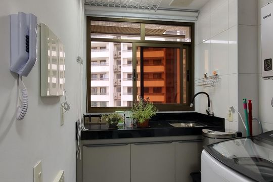 Área de Serviço de apartamento à venda com 3 quartos, 116m² em Barra da Tijuca, Rio de Janeiro