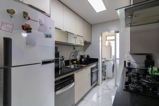 Cozinha de apartamento à venda com 3 quartos, 140m² em Vila Silveira, Guarulhos
