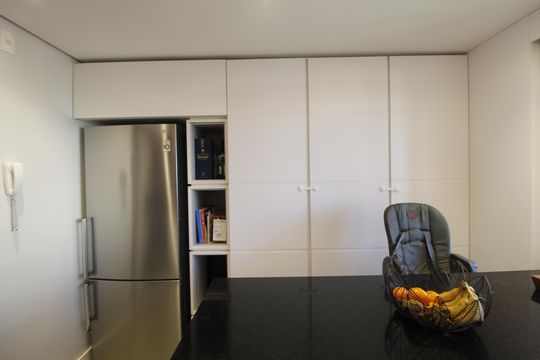 Cozinha de apartamento à venda com 2 quartos, 151m² em Jardim Itu, Porto Alegre