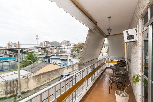 Varanda da Sala de apartamento à venda com 2 quartos, 90m² em Vila da Penha, Rio de Janeiro