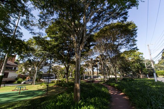 Área comum de casa à venda com 4 quartos, 582m² em Residencial Zero (Tambore), Santana de Parnaíba