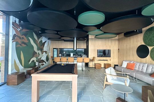 Área comum de apartamento à venda com 3 quartos, 119m² em Botafogo, Rio de Janeiro