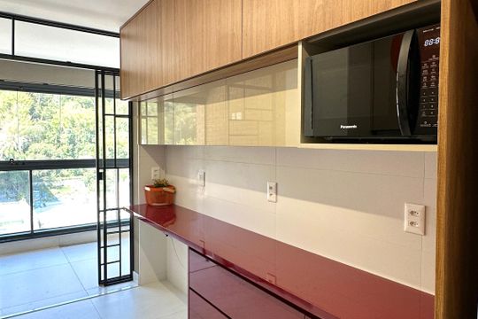 Cozinha de apartamento à venda com 3 quartos, 119m² em Botafogo, Rio de Janeiro