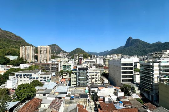 Vista da Varanda de apartamento à venda com 3 quartos, 119m² em Botafogo, Rio de Janeiro