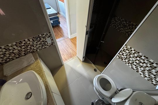 Banheiro de apartamento à venda com 3 quartos, 62m² em Lauzane Paulista, São Paulo