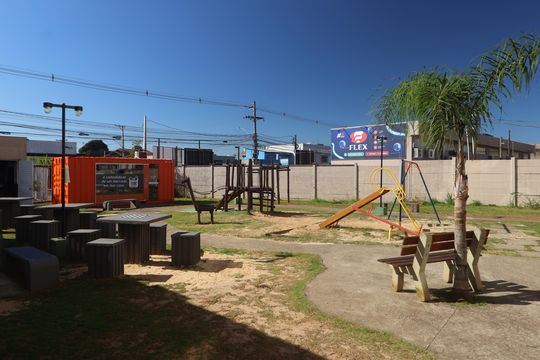 Área comum - Playground de apartamento à venda com 2 quartos, 38m² em Estância Velha, Canoas