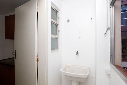Cozinha e Área de Serviço de apartamento à venda com 1 quarto, 48m² em Petrópolis, Porto Alegre