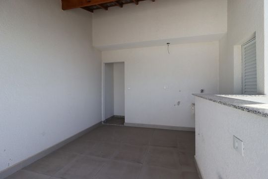 Área de Serviço de apartamento à venda com 2 quartos, 82m² em Vila Humaita, Santo André