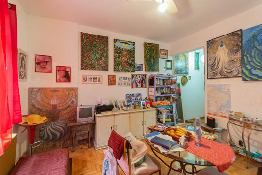 Sala de apartamento à venda com 2 quartos, 75m² em Grajaú, Rio de Janeiro