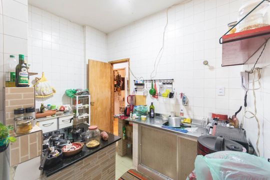 Cozinha e Área de Serviço de apartamento à venda com 2 quartos, 75m² em Grajaú, Rio de Janeiro