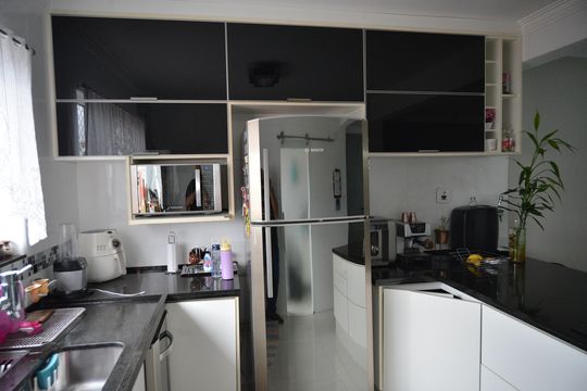 Cozinha de casa à venda com 3 quartos, 240m² em Parque das Nações, Santo André