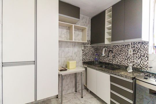 Cozinha de apartamento à venda com 3 quartos, 69m² em Jardim Aurora (zona Leste), São Paulo