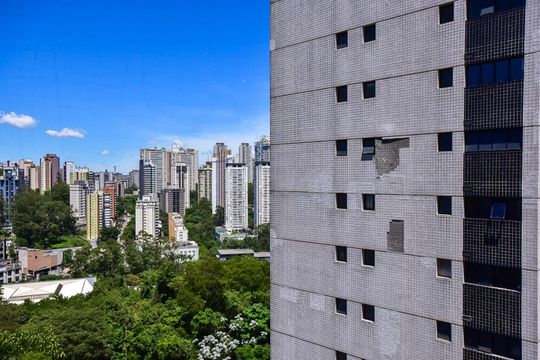 Vista da Suíte 2 de apartamento à venda com 4 quartos, 288m² em Panamby, São Paulo
