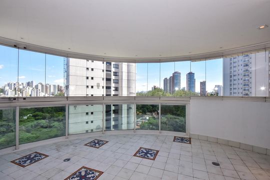 Varanda de apartamento à venda com 4 quartos, 288m² em Panamby, São Paulo