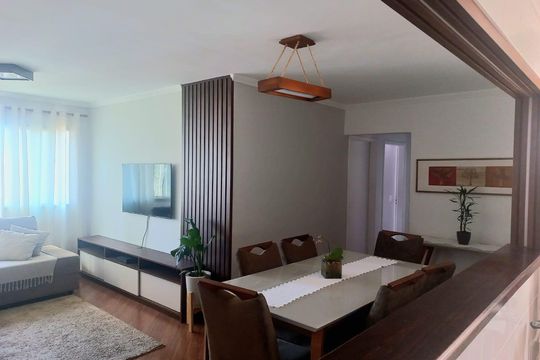 Sala de apartamento à venda com 3 quartos, 82m² em Jardim Umuarama, São Paulo