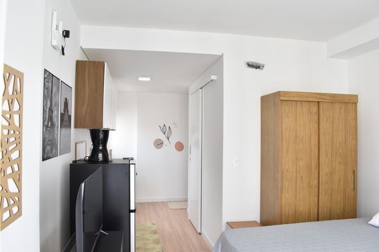 Studio de kitnet/studio à venda com 1 quarto, 27m² em Centro, Curitiba