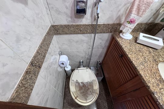 Banheiro da Suíte de apartamento à venda com 2 quartos, 90m² em Recreio dos Bandeirantes, Rio de Janeiro