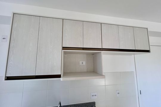 Cozinha de apartamento para alugar com 2 quartos, 36m² em Vila Galvão, Guarulhos