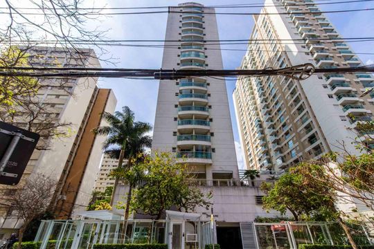 Fachada do Prédio de apartamento à venda com 2 quartos, 107m² em Santo Amaro, São Paulo