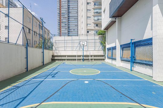 Área comum de apartamento à venda com 2 quartos, 64m² em Vila Gumercindo, São Paulo