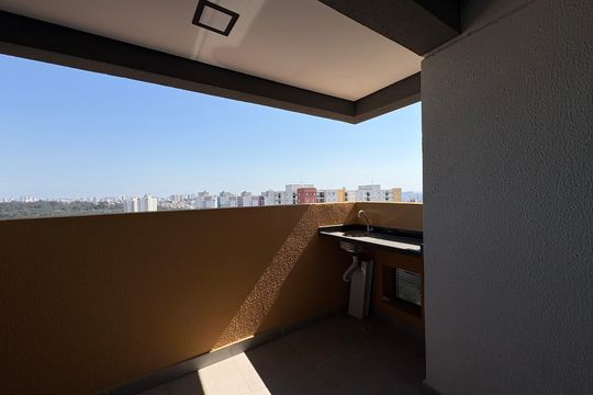 Sacada de apartamento à venda com 2 quartos, 40m² em Jardim Cristiane, Santo André