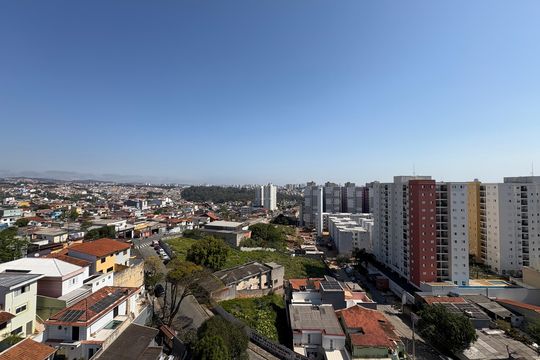 Vista da Sacada de apartamento à venda com 2 quartos, 40m² em Jardim Cristiane, Santo André