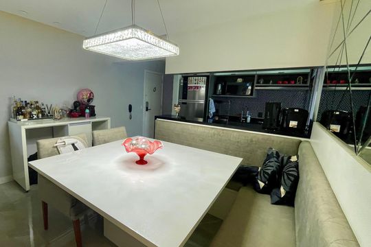 Sala de Jantar de apartamento à venda com 3 quartos, 84m² em Gopouva, Guarulhos