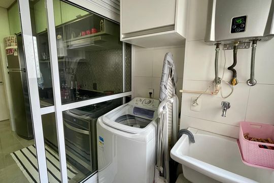 Área de Serviço de apartamento à venda com 3 quartos, 84m² em Gopouva, Guarulhos