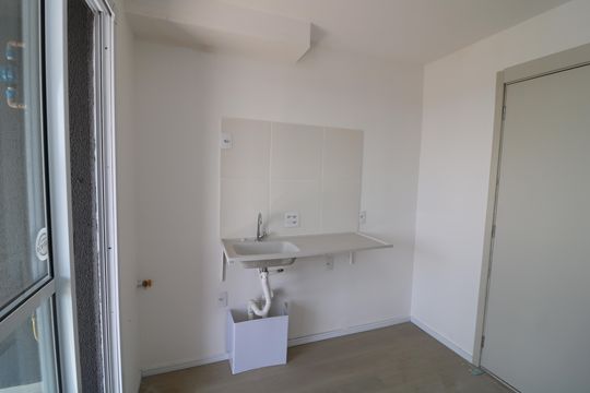 Cozinha de apartamento à venda com 1 quarto, 31m² em Vila Santa Clara, São Paulo