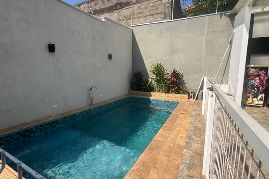Área comum - Piscina de casa para alugar com 3 quartos, 200m² em Jardim Flamboyant, Campinas