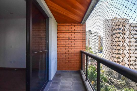 Varanda de apartamento para alugar com 4 quartos, 269m² em Vila Andrade, São Paulo