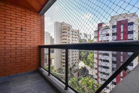 Varanda de apartamento para alugar com 4 quartos, 269m² em Vila Andrade, São Paulo